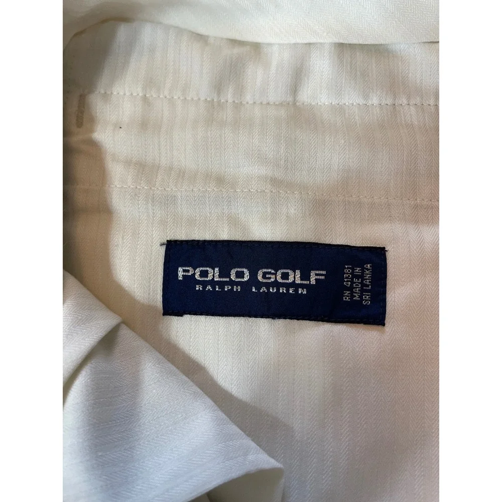 Polo Golf‎ Ralph Lauren Mens 38x30 Pleated Performance Pants Tan Beige Stretch